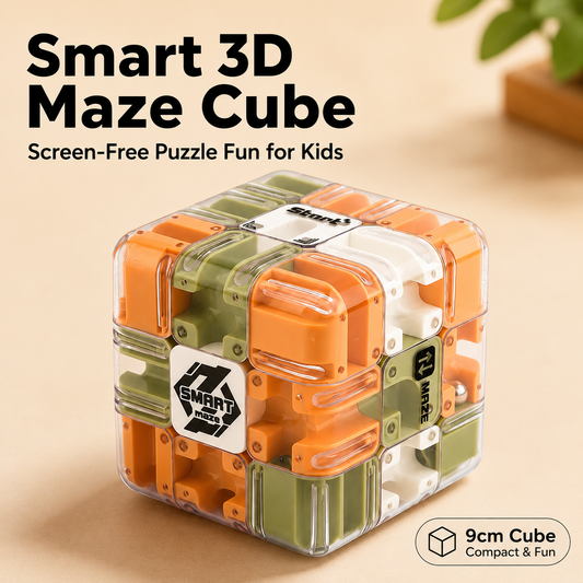 Smart 3D Maze Cube Puzzle Toy